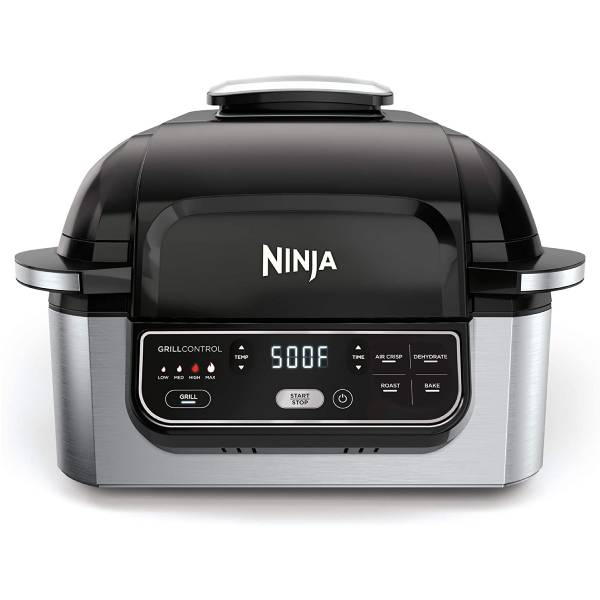 Ninja Foodi 5 en 1 4 cuartos Freidora de aire, Asa, Hornea, Deshidrata, Parrilla eléctrica