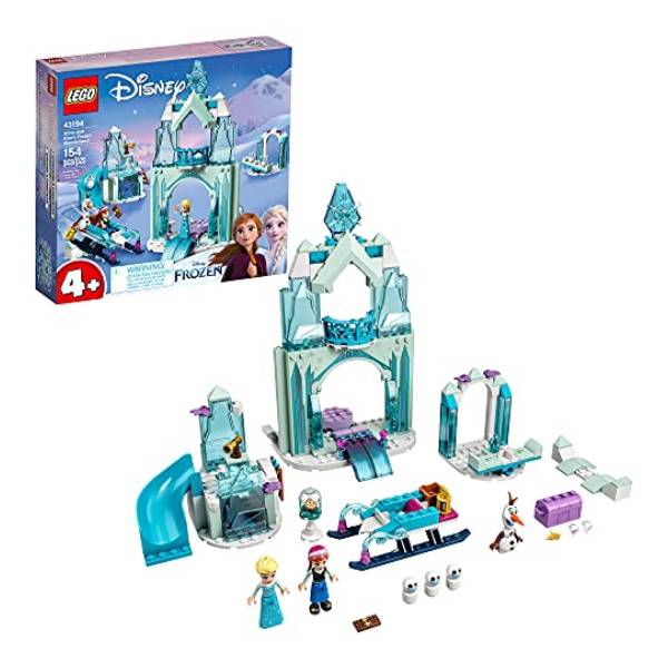 LEGO Disney Anna y Elsa Frozen Wonderland 43194 Kit de construcción, un juguete de construcción fresco que aumenta la diversión creativa; nuevo 2021 (154 piezas)