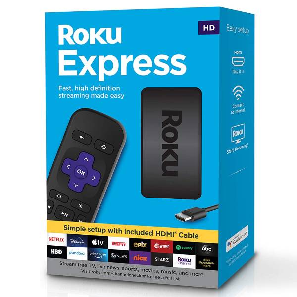 Roku Express Reproductor multimedia de streaming HD