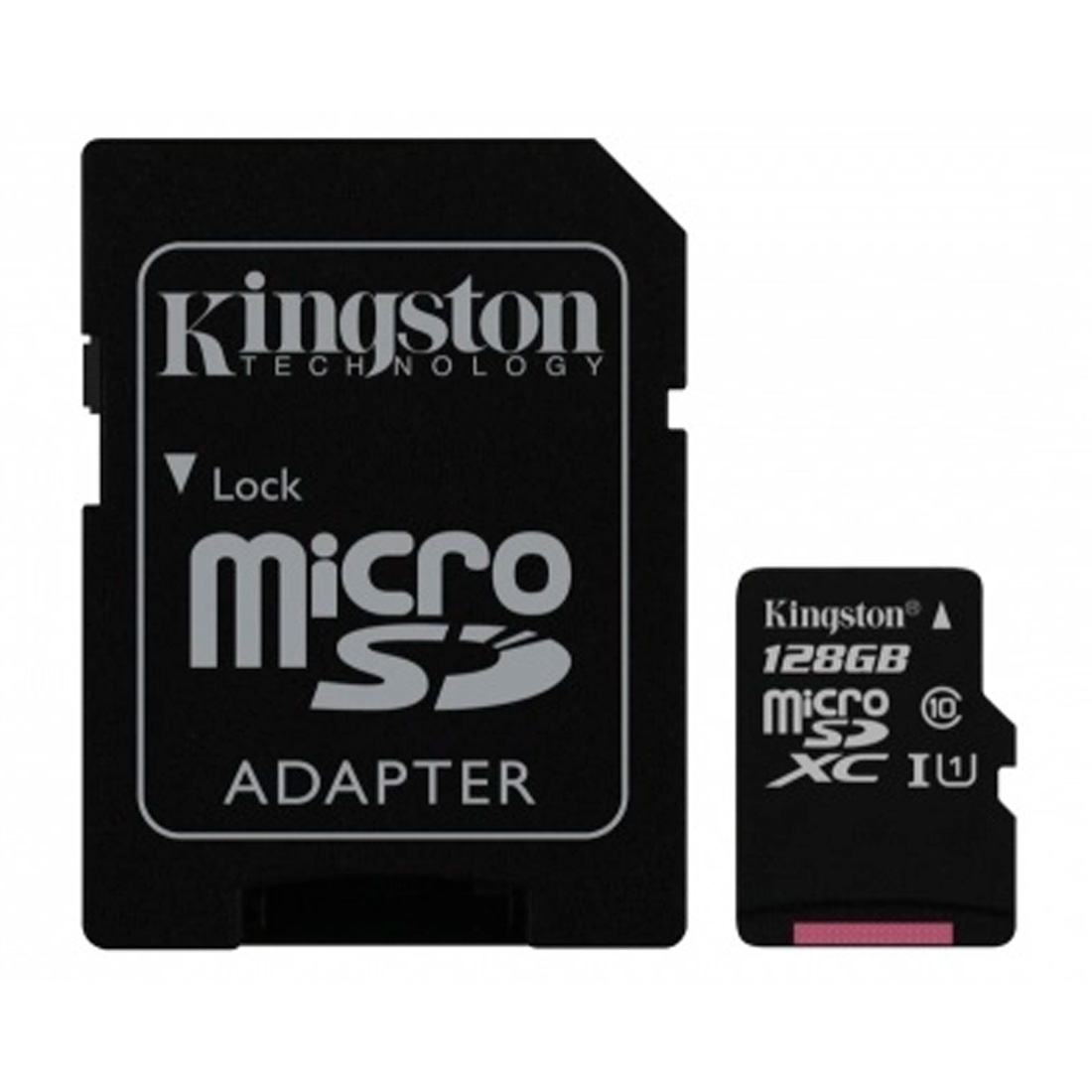 Micro SD KINGSTON 128 GB con adaptador
