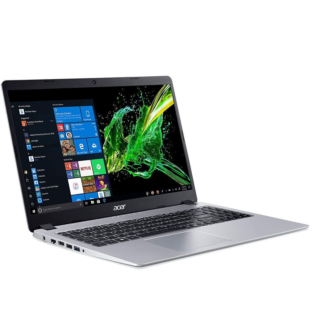 Acer Aspire 5 Slim Laptop, 15.6  Full HD IPS Display, AMD Ryzen 3 3200U