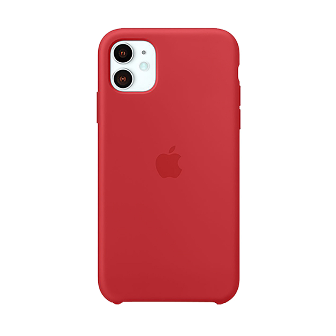 Apple Silicone Case Rojo - iPhone 11