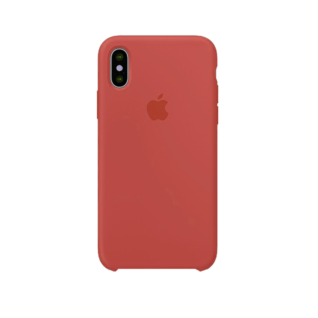 Apple Silicone Case Rojo - iPhone XS