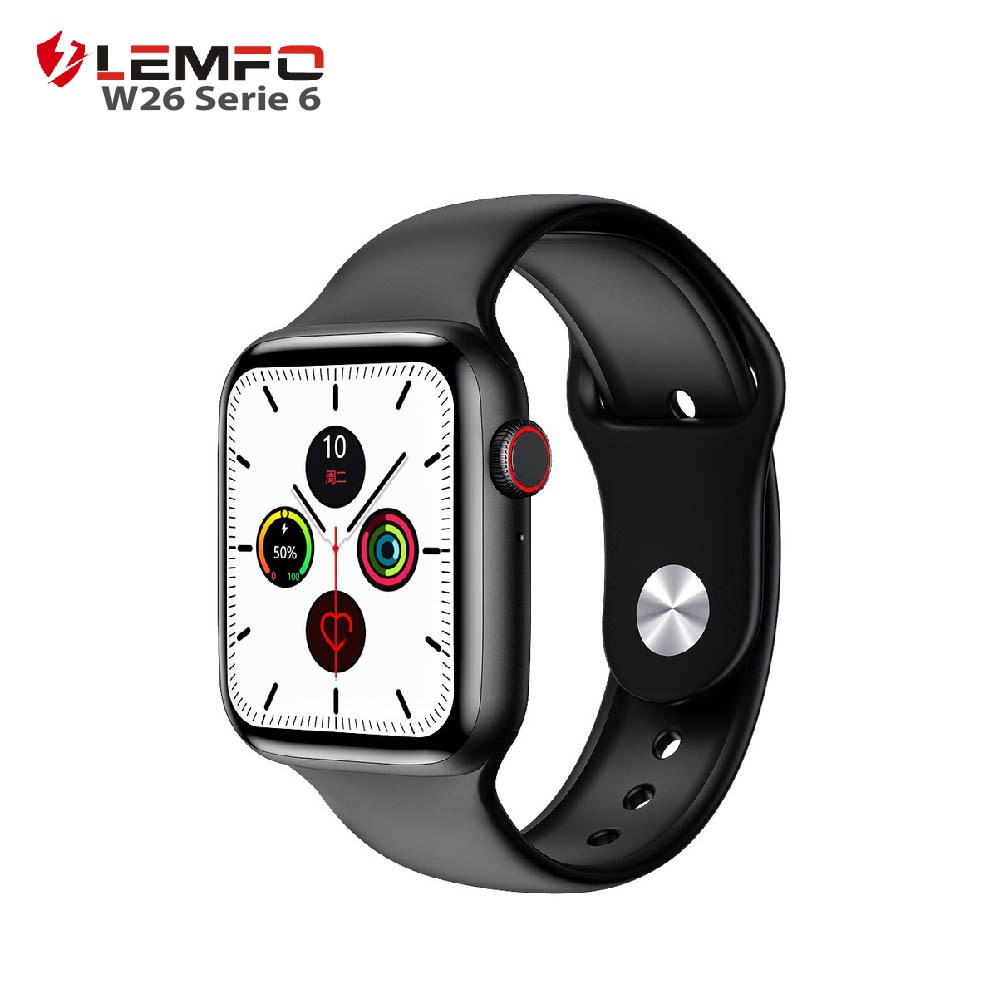 LEMFO W26 Serie 6 Reloj Inteligente Negro