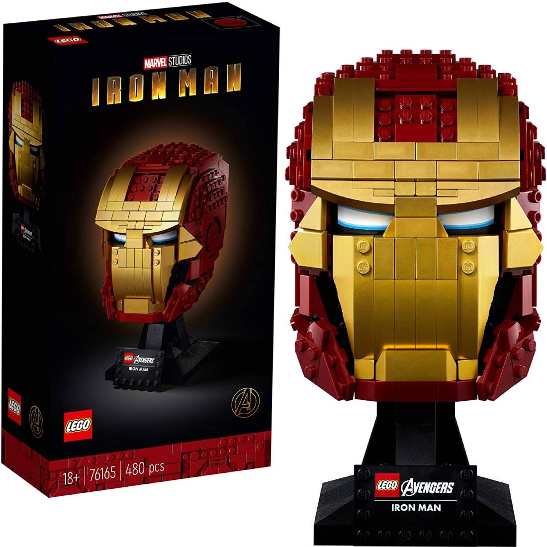 LEGO Marvel Avengers Iron Man Casco 480 piezas