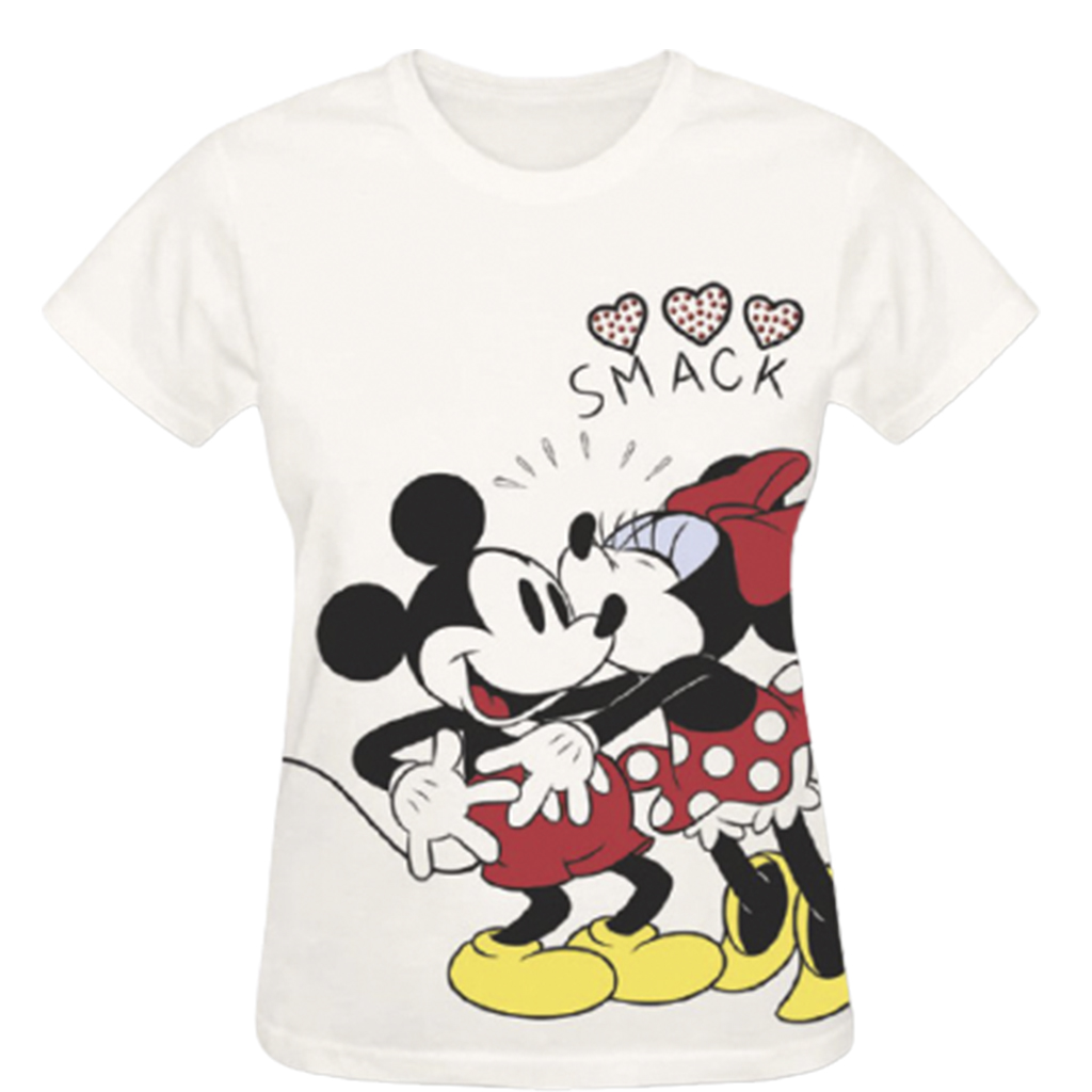 Camiseta Mickey &Amp; Minnie Smack 642