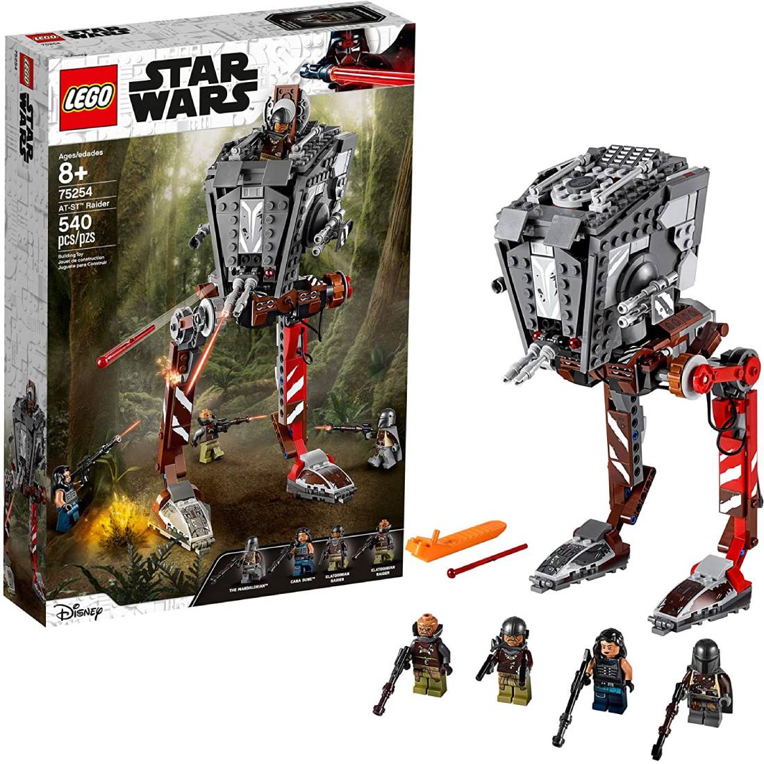 LEGO Star Wars AT-ST Raider 75254 The Mandalorian 540 piezas