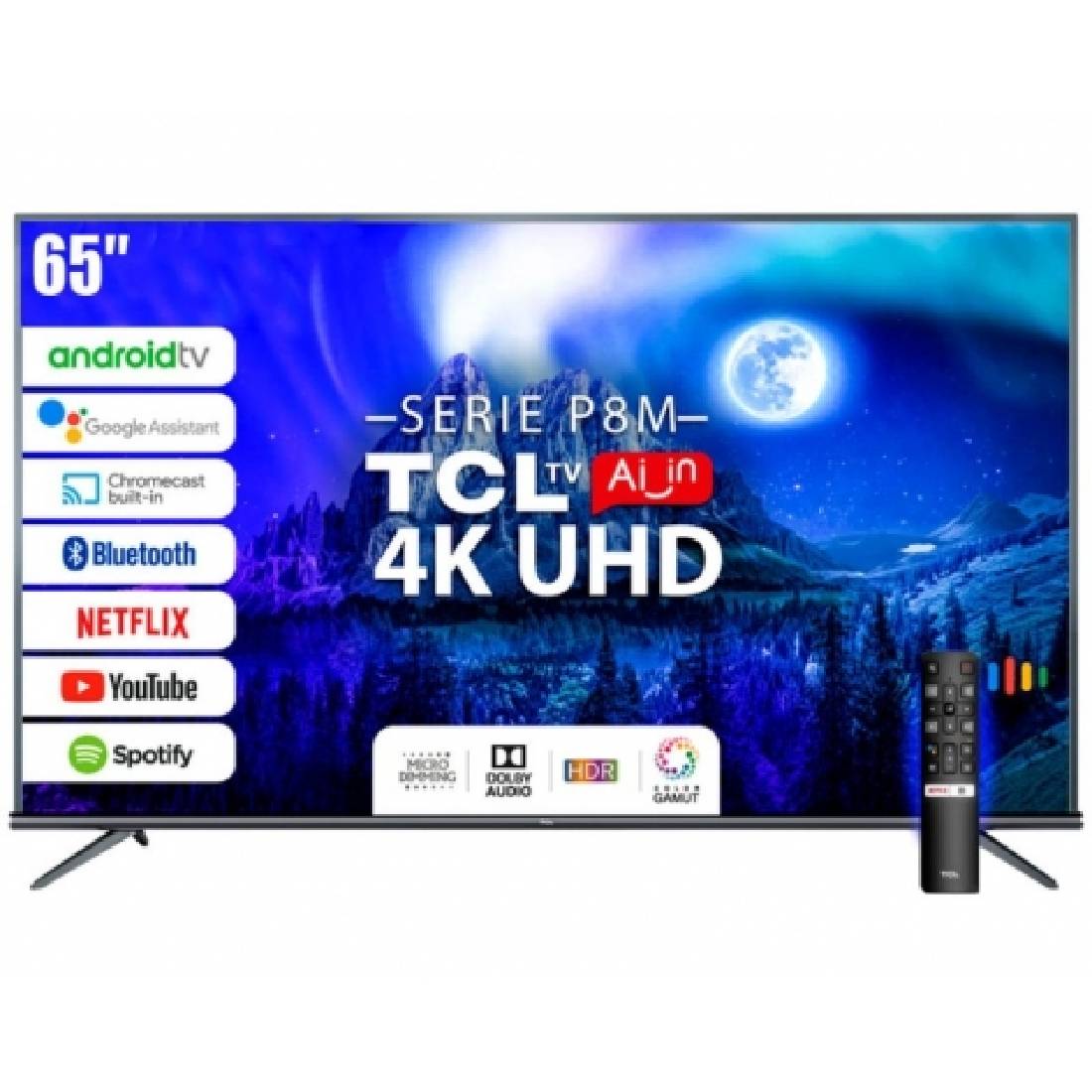Smart TV TCL 65P8 65" 4K HDR