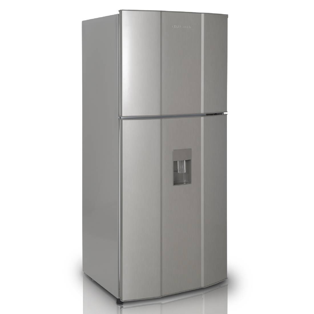 Refrigeradora CHALLENGER CR428 No Frost Gris sin Acrílico 370 Litros