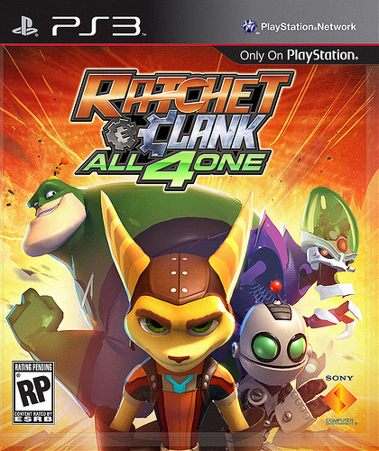 Juego PS3 RATCHET AND CLANK ALL 4 ONE