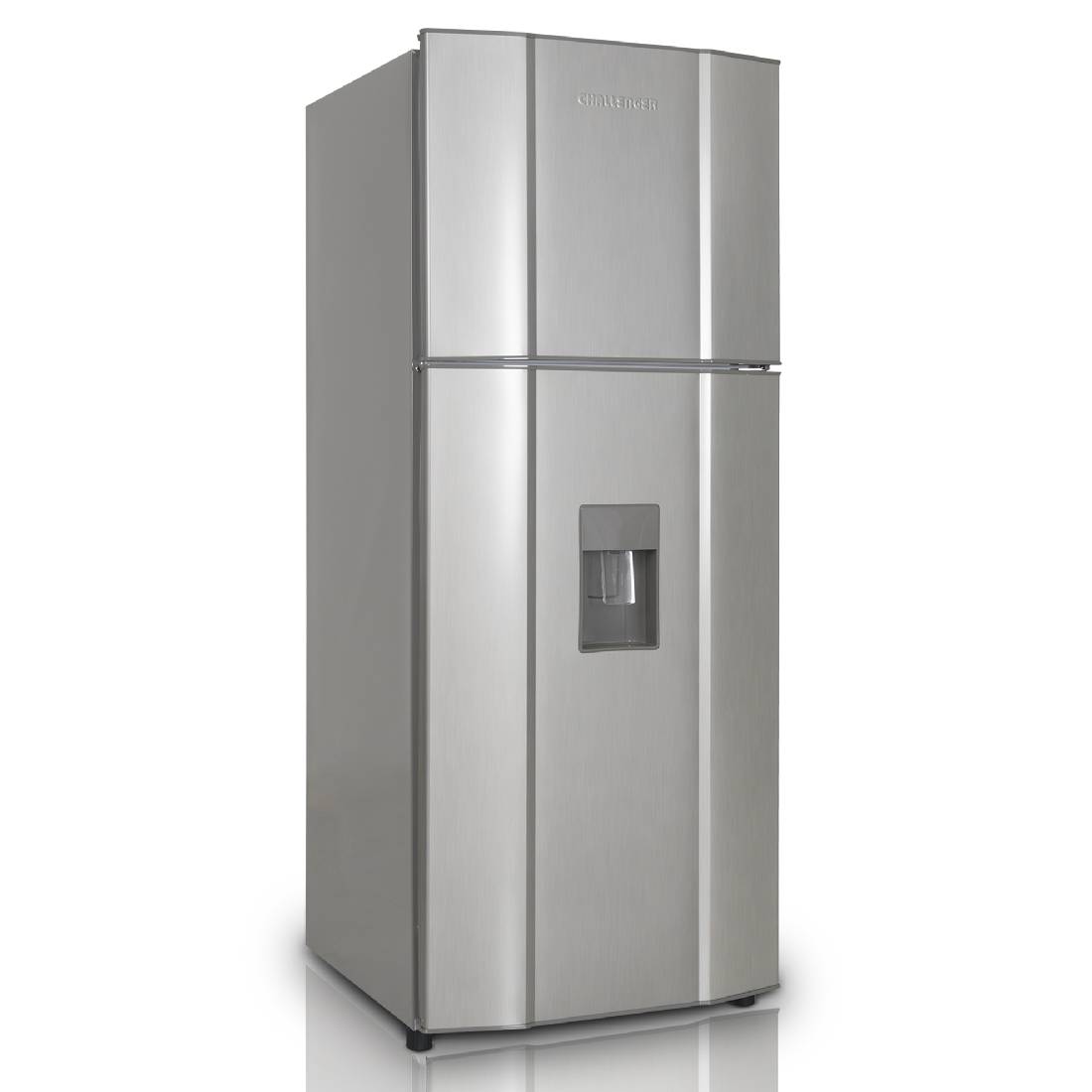 Refrigeradora CHALLENGER CR312 No Frost Gris sin Acrílico 232 Litros