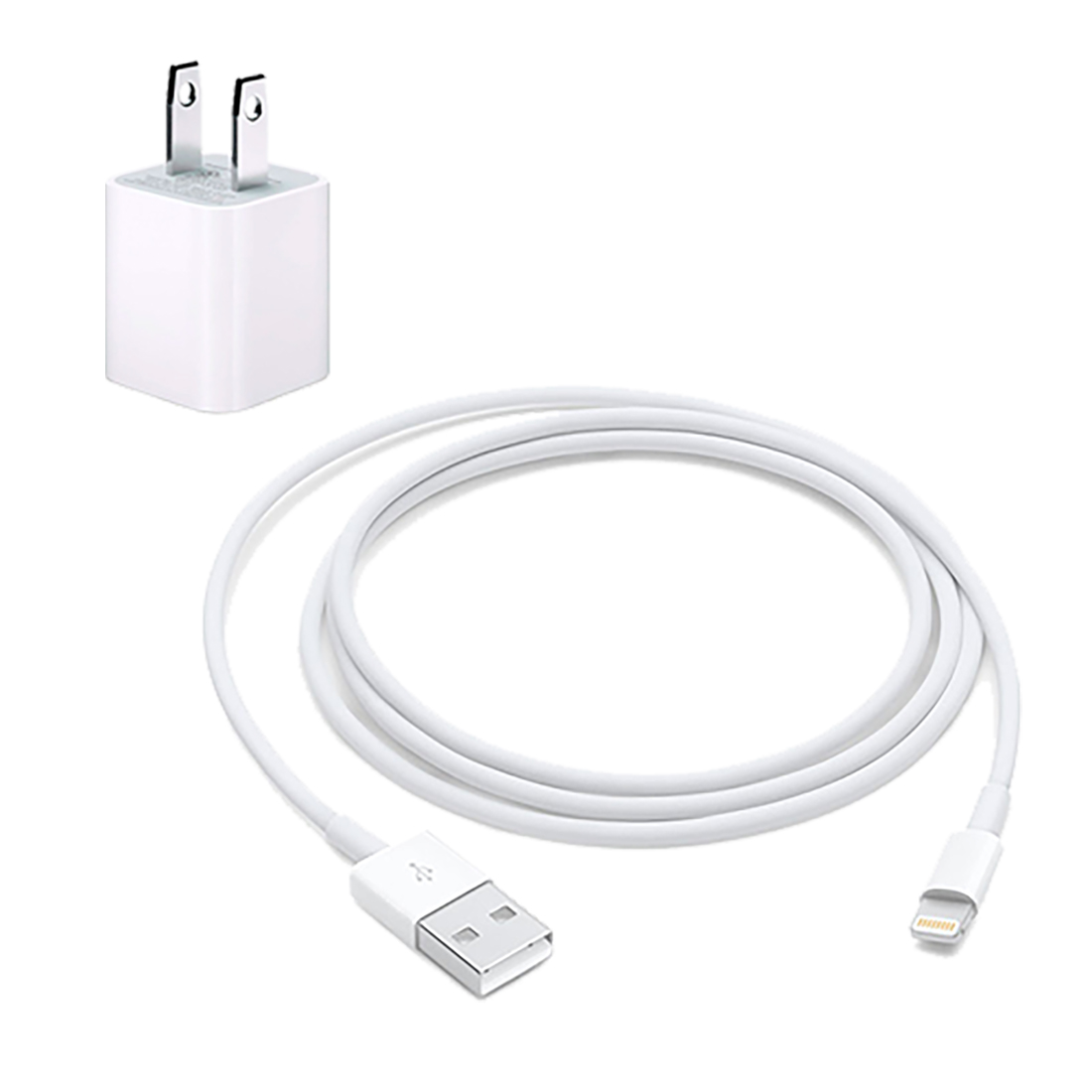 Apple cargador 5W y cable lightning - iPhone