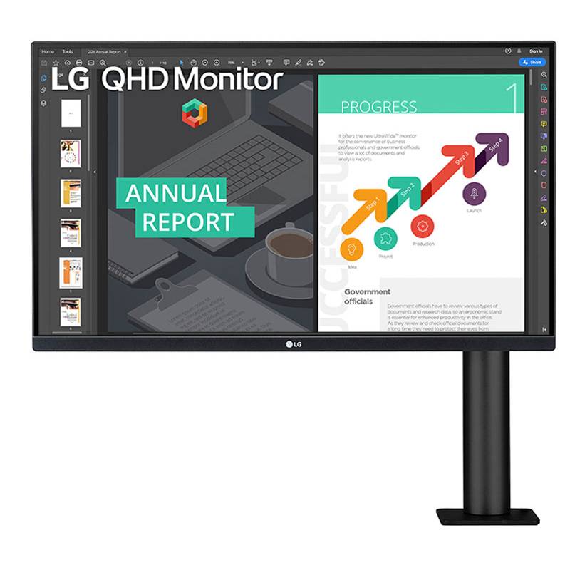 Monitor LG 27QN880 QHD Ergo 27"